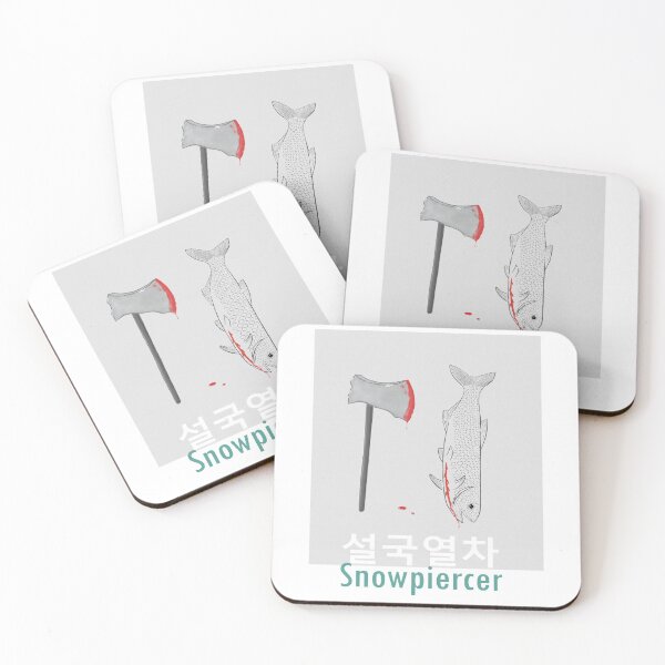 Item preview, Snowpiercer: Fish and Axe Black and White designed and sold by Film.O.Grapher.