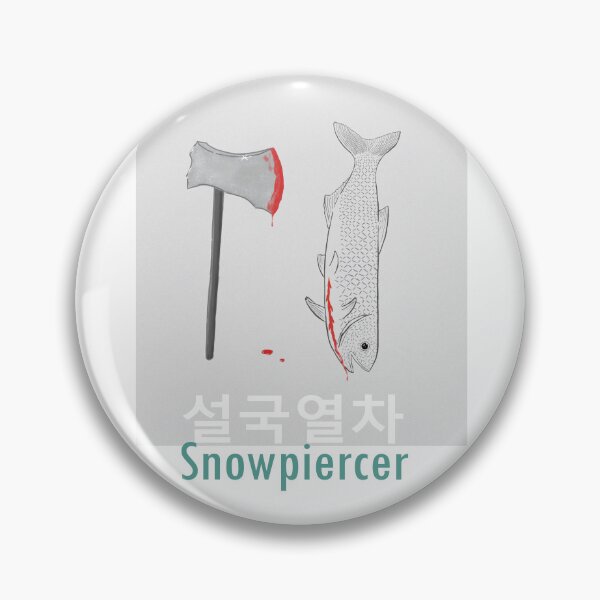 Item preview, Snowpiercer: Fish and Axe Black and White designed and sold by Film.O.Grapher.