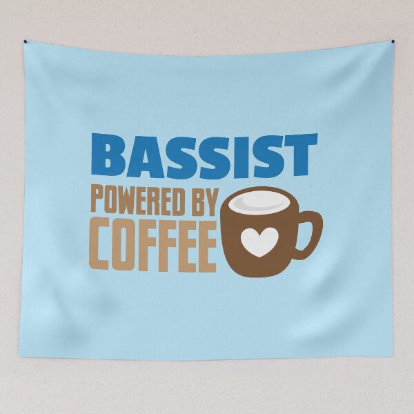 Item preview, Bassist powered by coffee designed and sold by jazzydevil.