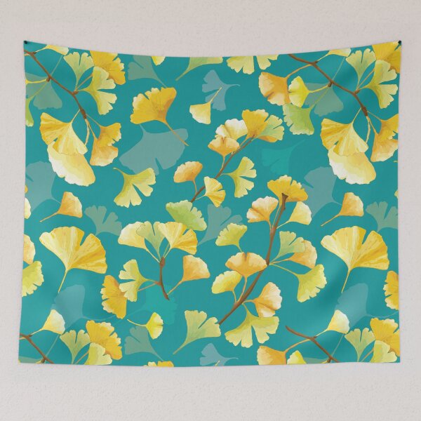 Item preview, Ginkgo Autumn Twigs And Leaves designed and sold by danikaVT.