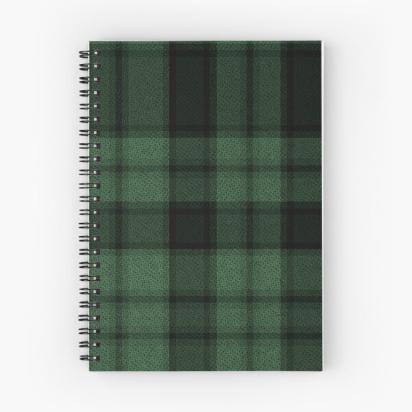 Item preview, Dark green textured tartan plaid. designed and sold by marinaklykva.