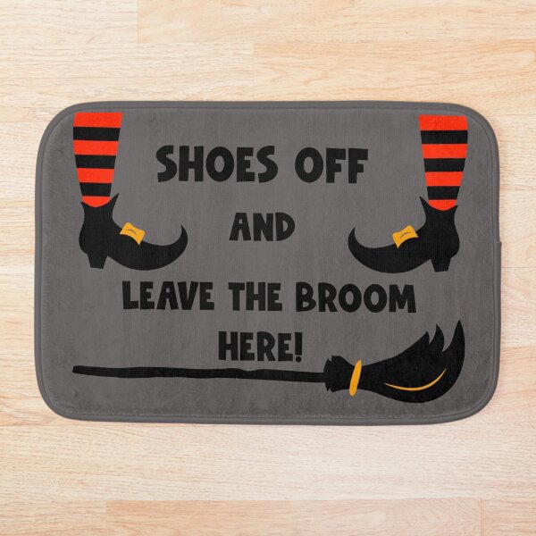 Item preview, Shoes Off And Leave The Broom Here ! designed and sold by FunckyDesigns.