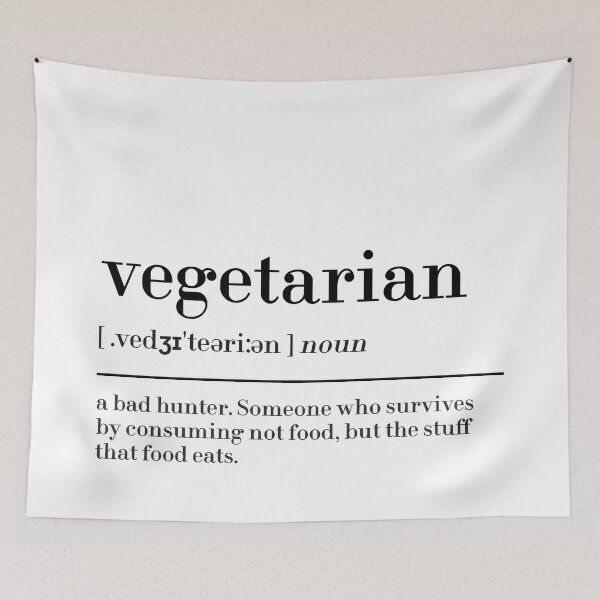 Item preview, vegetarian funny definition designed and sold by MUSThaveprint.