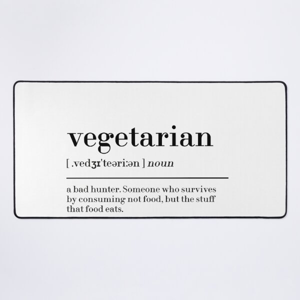 Item preview, vegetarian funny definition designed and sold by MUSThaveprint.