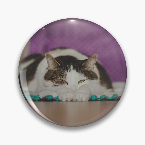 Item preview, Cat Lounging On Floor Cutest Cat Pics designed and sold by CutestCatPics.