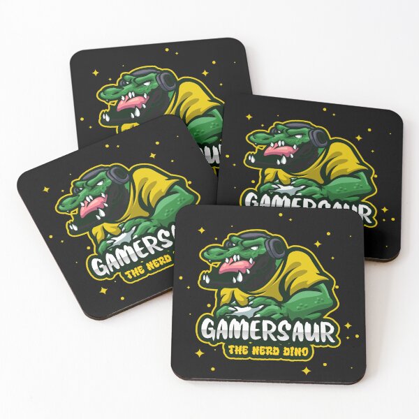 Item preview, GAMERSAUR - THE NERD DINO designed and sold by MJ96-PRO.