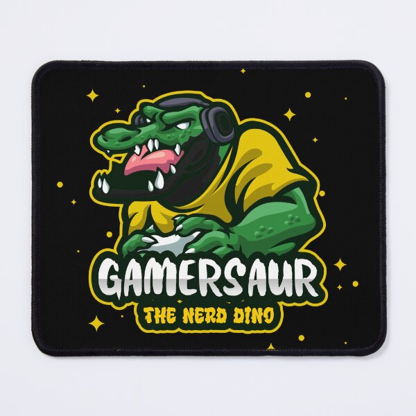 Item preview, GAMERSAUR - THE NERD DINO designed and sold by MJ96-PRO.