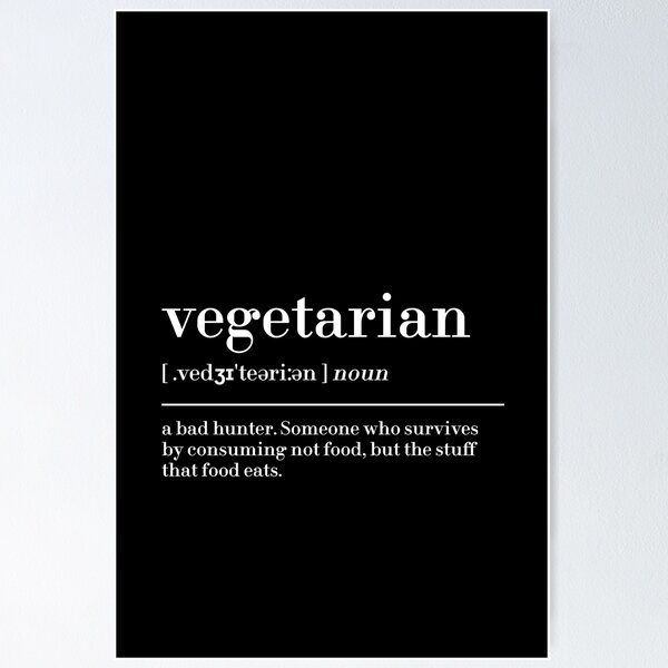 Item preview, Vegetarian Funny Definition designed and sold by MUSThaveprint.