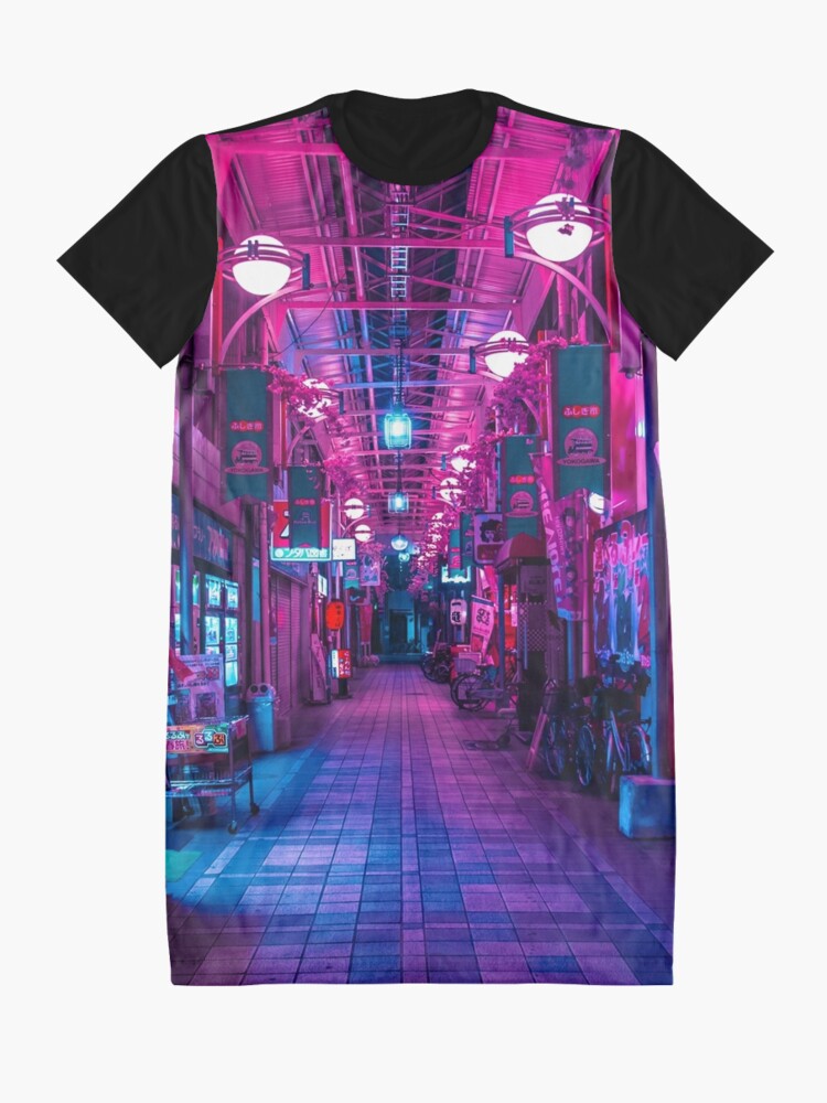 Alternate view of ENTRANCE TO THE NEXT DIMENSION Graphic T-Shirt Dress