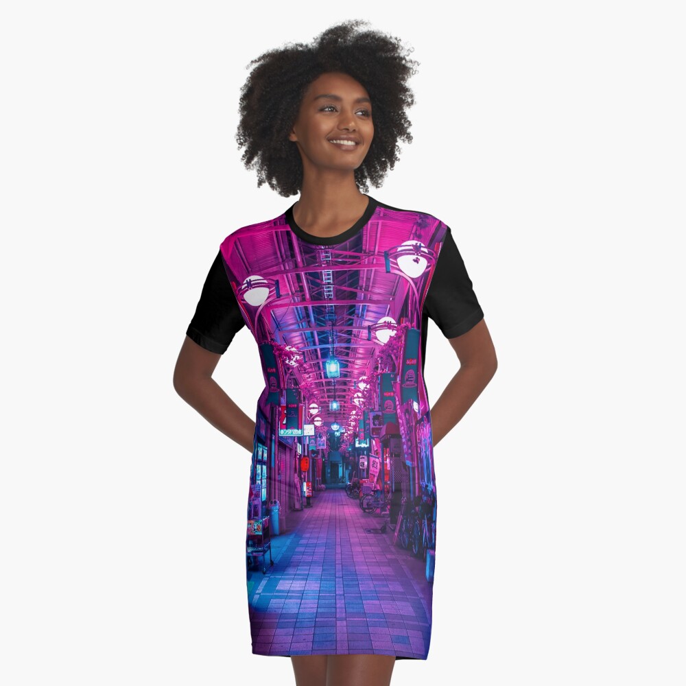 ENTRANCE TO THE NEXT DIMENSION Graphic T-Shirt Dress
