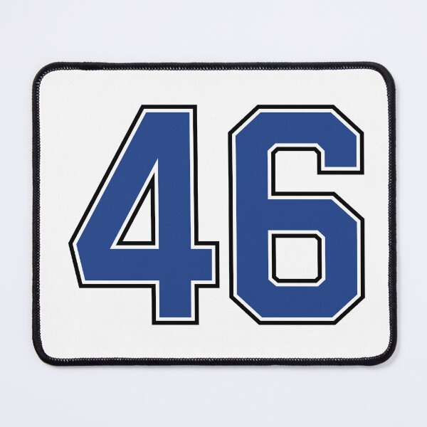 Item preview, Number 46 lucky sports jersey forty six designed and sold by HeavyStyle.