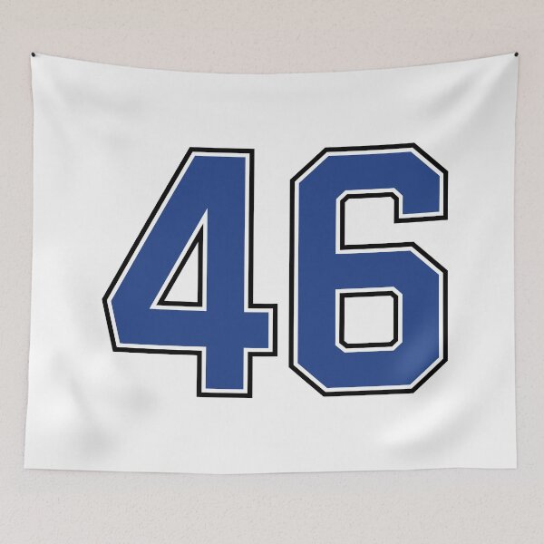Item preview, Number 46 lucky sports jersey forty six designed and sold by HeavyStyle.