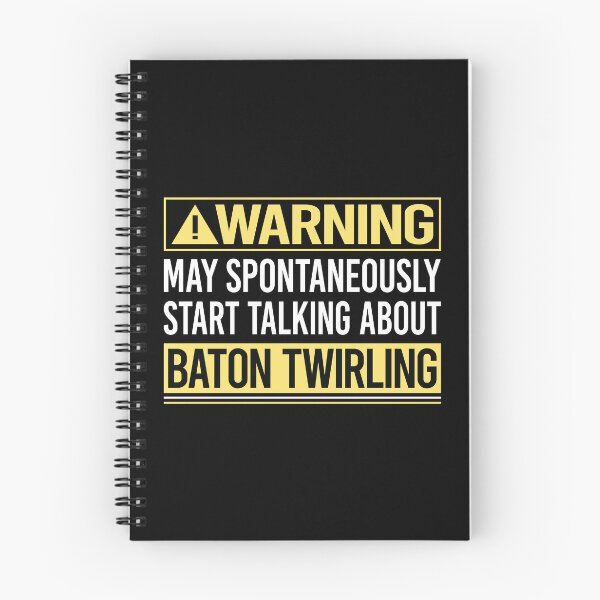Item preview, Warning About Baton Twirling Twirl Twirler designed and sold by WrightTrouble.