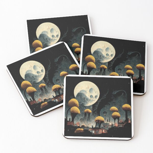 Item preview, Moonlit City designed and sold by mentaljazzhands.