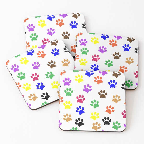 Item preview, COLOURFUL DOG PAWS designed and sold by fejoa.