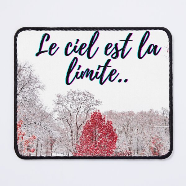 Item preview, Sky is not the limit - popular french quotes theme gifts designed and sold by RebelliousRosee.