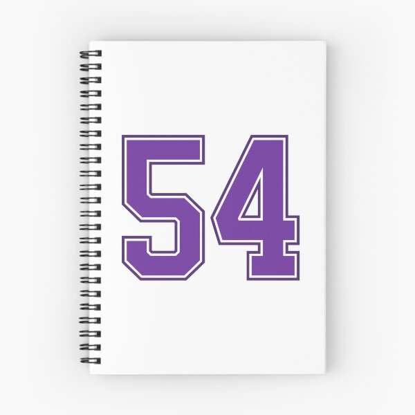 Item preview, Purple Number 54 lucky sports jersey fifty four designed and sold by HeavyStyle.