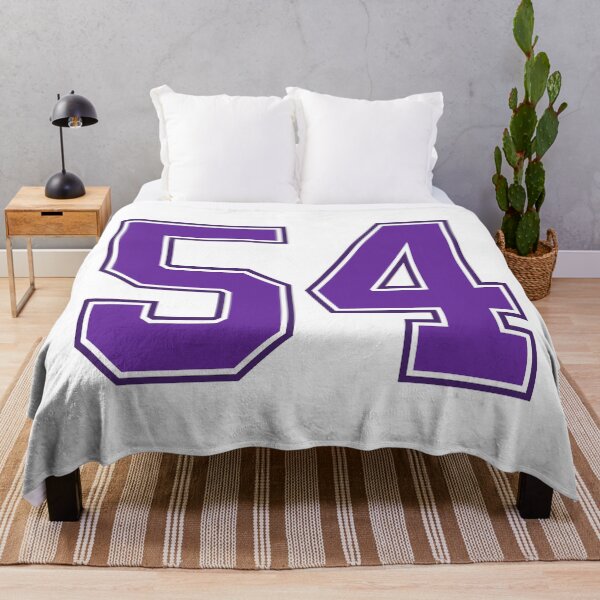 Item preview, Purple Number 54 lucky sports jersey fifty four designed and sold by HeavyStyle.