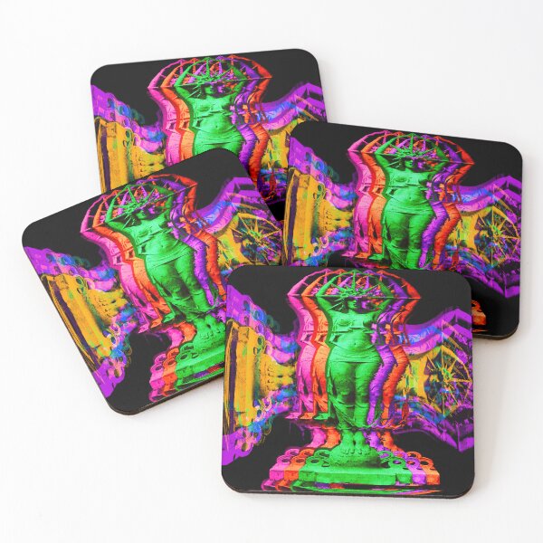 Item preview, trippy girl figure designed and sold by weirdove.