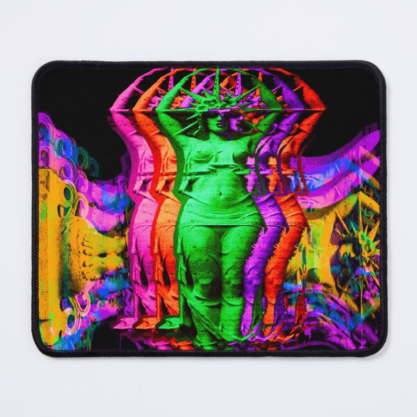 Item preview, trippy girl figure designed and sold by weirdove.
