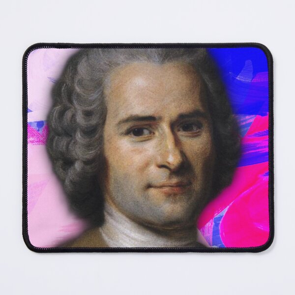 Item preview, Jean-Jacques Rousseau Artwork | Jean-Jacques Rousseau Portrait | Jean-Jacques Rousseau Wall Art  designed and sold by Suyogsonar25.