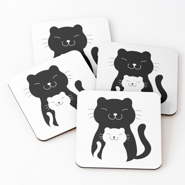 Item preview, Black & White Cats designed and sold by badretop.