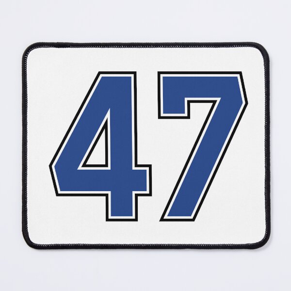 Item preview, Number 47 lucky sports jersey forty seven designed and sold by HeavyStyle.