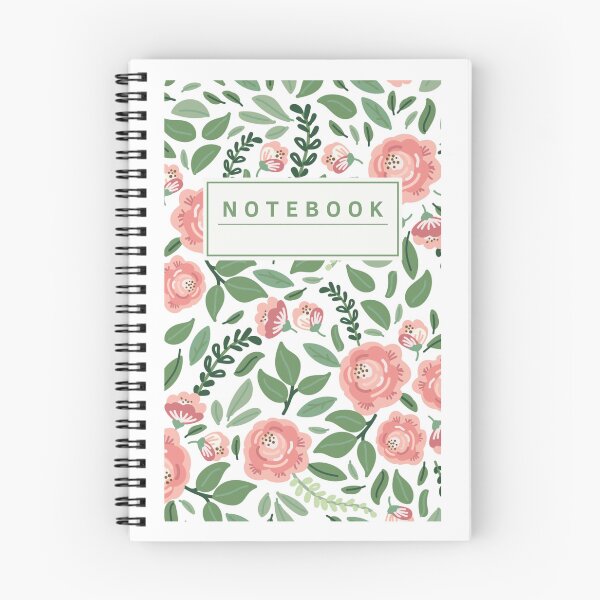 Item preview, Floral notebook- 6 designed and sold by LavishTrail.