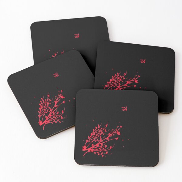 Item preview, Supermaya Red and White Sparrow Take-off Brand Graphics designed and sold by Supermaya Design.
