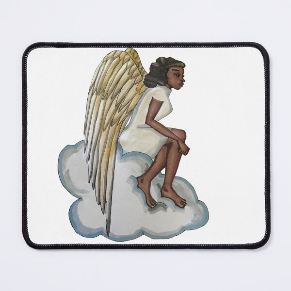 Item preview, Angel with Gold Wings designed and sold by gatadelafuente.
