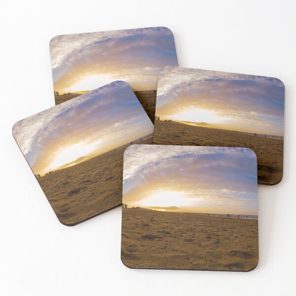 Item preview, autmunal sunset on beach designed and sold by FotoMahieu.