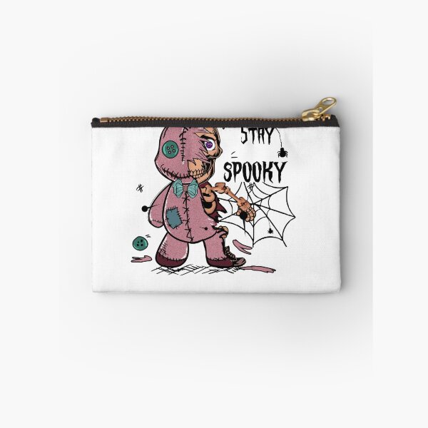 Item preview,  Vintage  Scary and Spooky Teddy Bear Halloween  Stay Spooky STICKER gift for boyfriend gift for girlfriend gift for best friend gift halloween freaks  designed and sold by GhostAmine.
