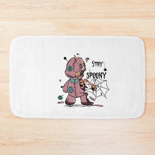 Item preview,  Vintage  Scary and Spooky Teddy Bear Halloween  Stay Spooky STICKER gift for boyfriend gift for girlfriend gift for best friend gift halloween freaks  designed and sold by GhostAmine.