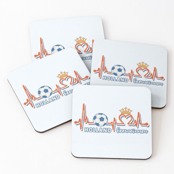 Item preview, Holland Leeuwinnen Heartbeat - Soccer Heartbeat (WOSO) designed and sold by Numero14.