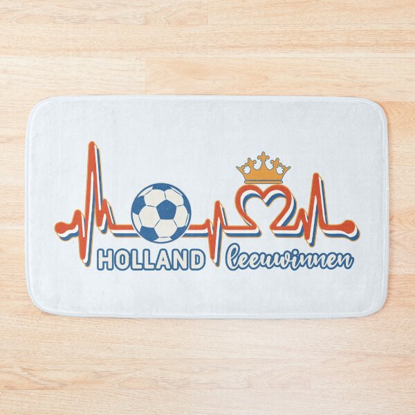 Artikelvorschau, Holland Leeuwinnen Heartbeat - Soccer Heartbeat (WOSO) entworfen und verkauft von Numero14.