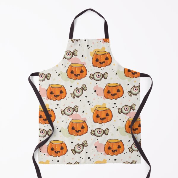 Item preview, Halloween pattern party pumpkins and eye candy designed and sold by Rub14ekArts.