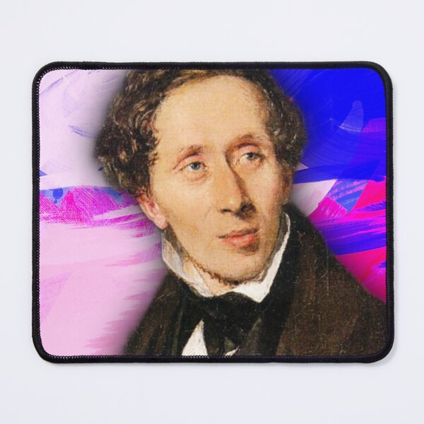 Artikelvorschau, Hans Christian Andersen Kunstwerk | Hans Christian Andersen Porträt | Hans Christian Andersen Wandkunst entworfen und verkauft von Suyogsonar25.