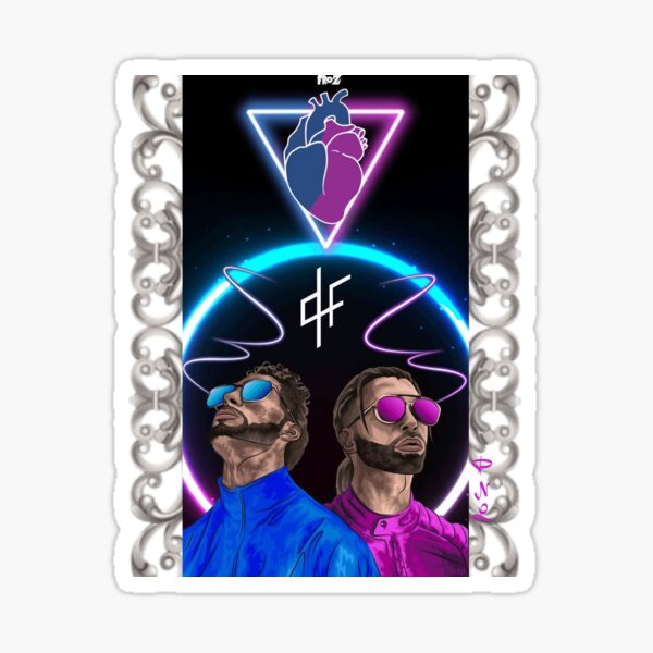 PNL - DF HERZ UND KOPF IM RAUM Sticker