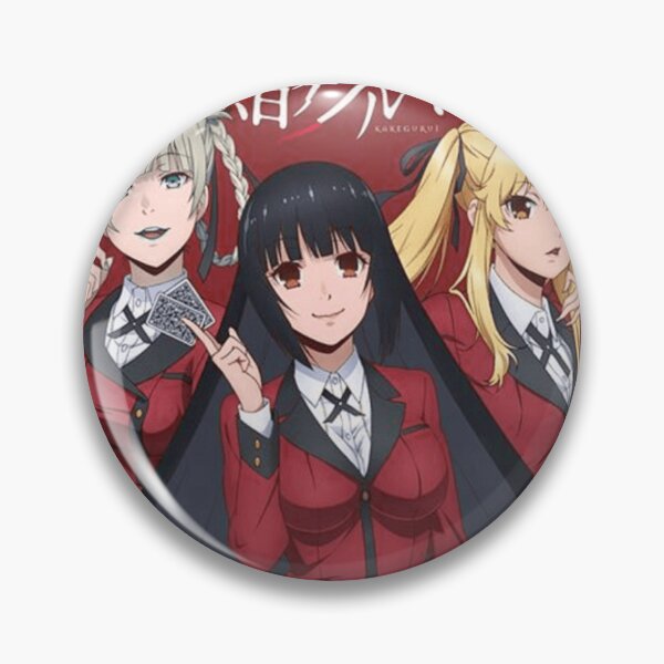 Item preview, Kakegurui Mary Saotome, Yumeko Jabami and Kirari Momobami designed and sold by DaturaSnake.
