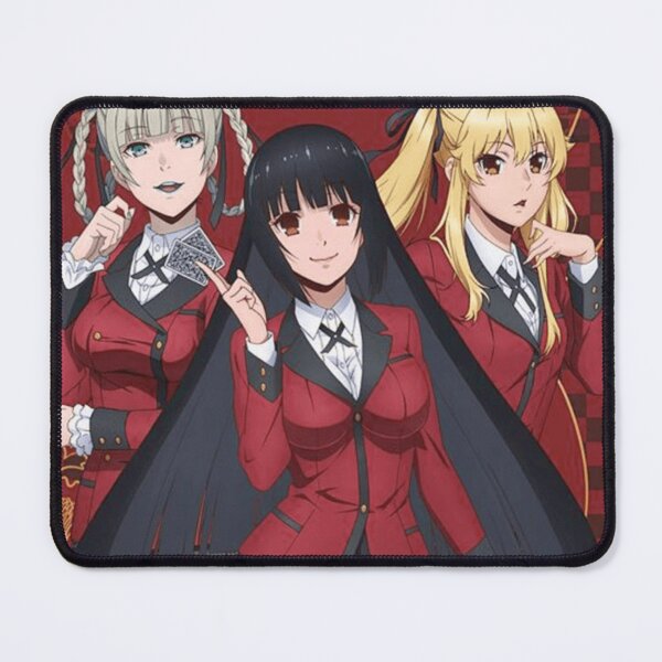 Item preview, Kakegurui Mary Saotome, Yumeko Jabami and Kirari Momobami designed and sold by DaturaSnake.