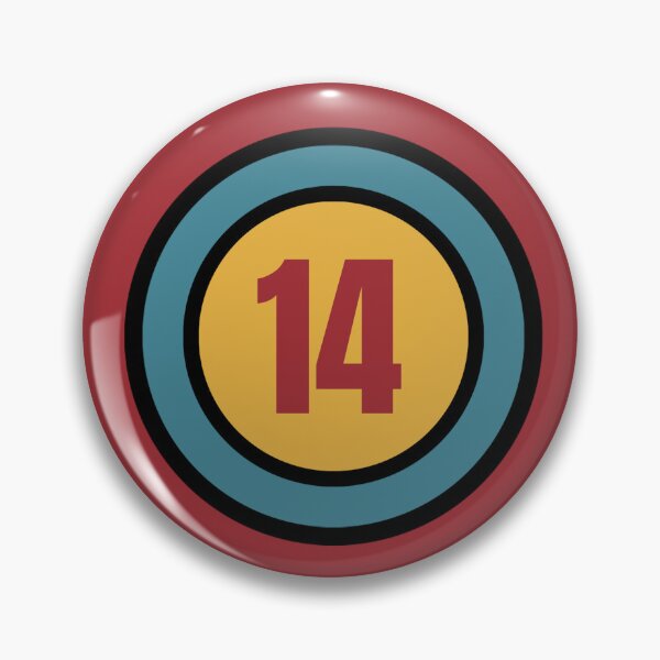Item preview, The Number 14 - fourteen - fourteenth - 14th designed and sold by SirenSeventyOne.