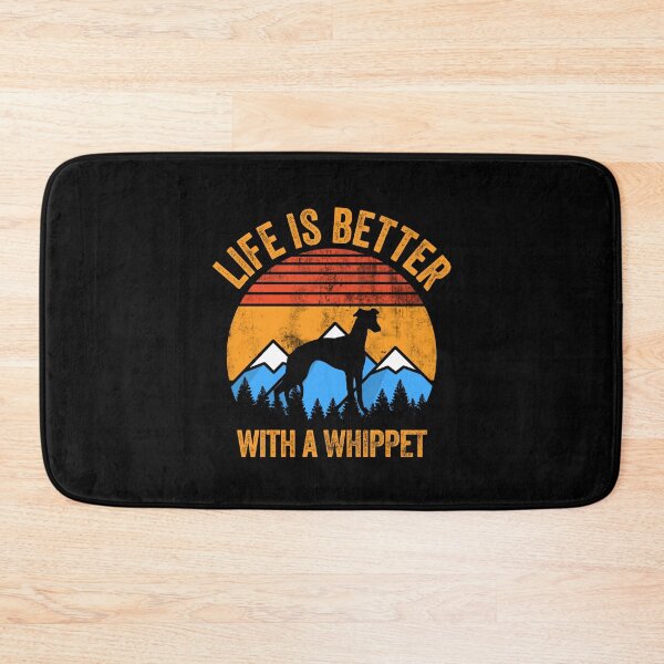Item preview, Life Is Better With A Whippet Vintage Distressed Dog Gift  designed and sold by Guarddogdrive.