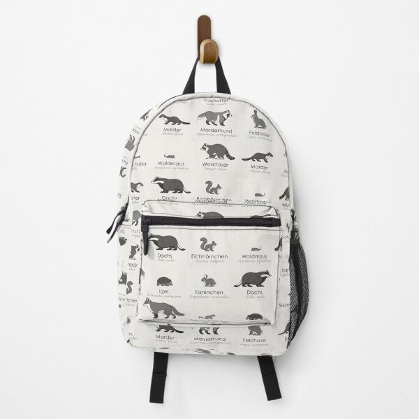 Item preview, Native forest animals infographic / display board (German) designed and sold by Iris Luckhaus.