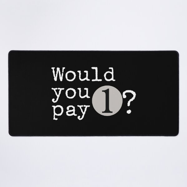 Item preview, Would you pay 1? | Magic the gathering designed and sold by thanksgeek.