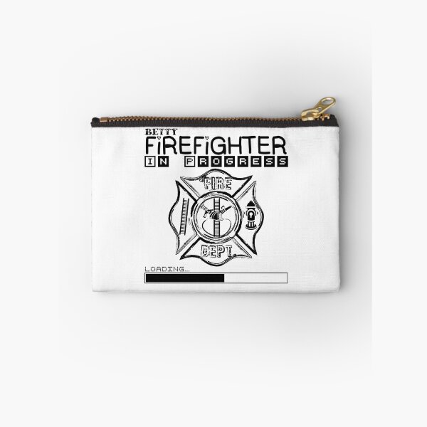 Item preview, Betty | FIREFIGHTER in Progress | Future Firefighter | Black Text designed and sold by Loving-school.