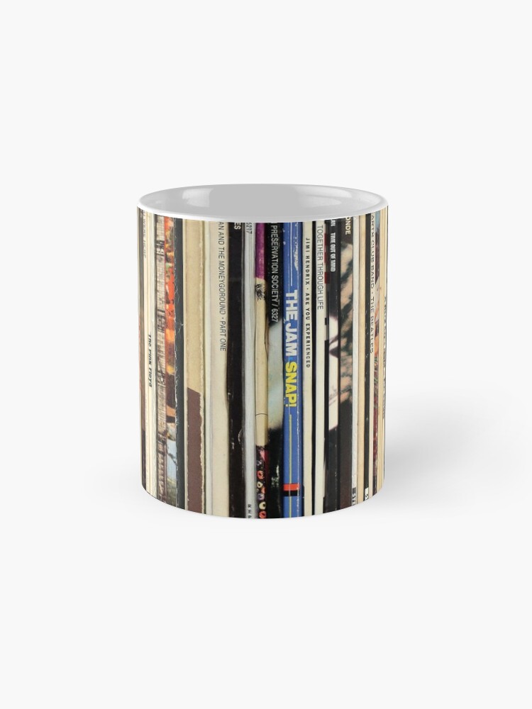 Alternate view of Classic Rock Vinyl Records Mug