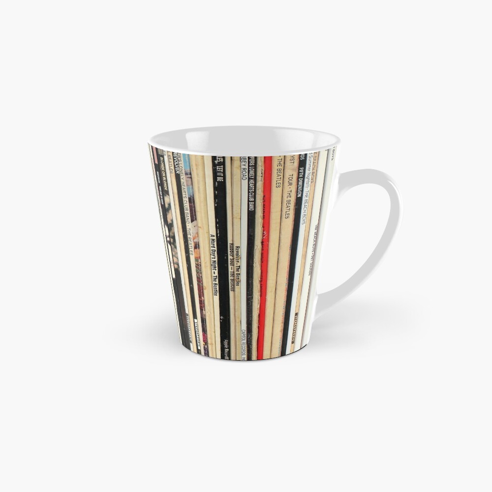 Classic Rock Vinyl Records Mug