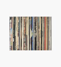 Classic Rock Vinyl Records Art Board