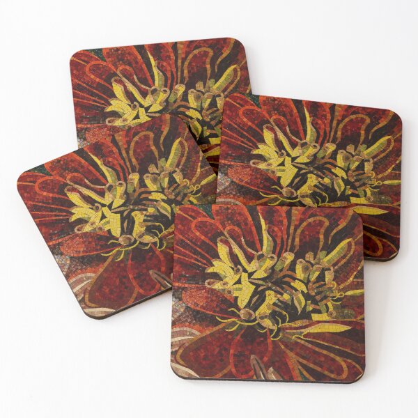 Item preview, Effervescent - Sparkling, Intricate Ceramic Tile Mosaic designed and sold by Georgia Mizuleva.