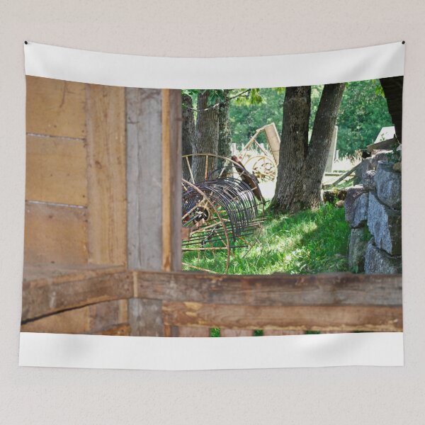 Item preview, Stone Wall Through Barn Window designed and sold by VictorIos.